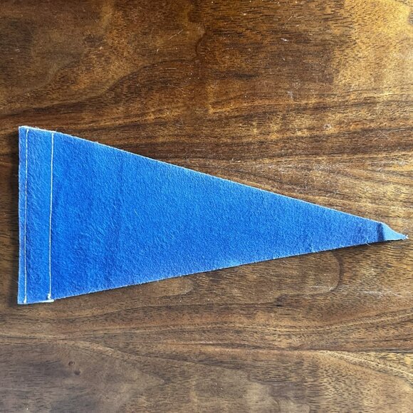 Vintage 1960s LA Los Angeles Dodgers World Champions Baseball Pennant 9" Blue - Picture 6 of 9